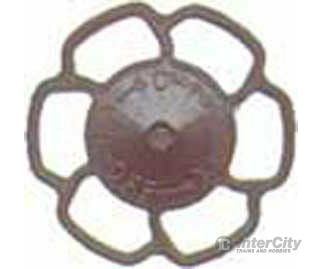 Kadee 2024 Champion Peacock Type Brake Wheels pkg(8) -- Dark Box Car Red - Default Title (IC-380-2024)