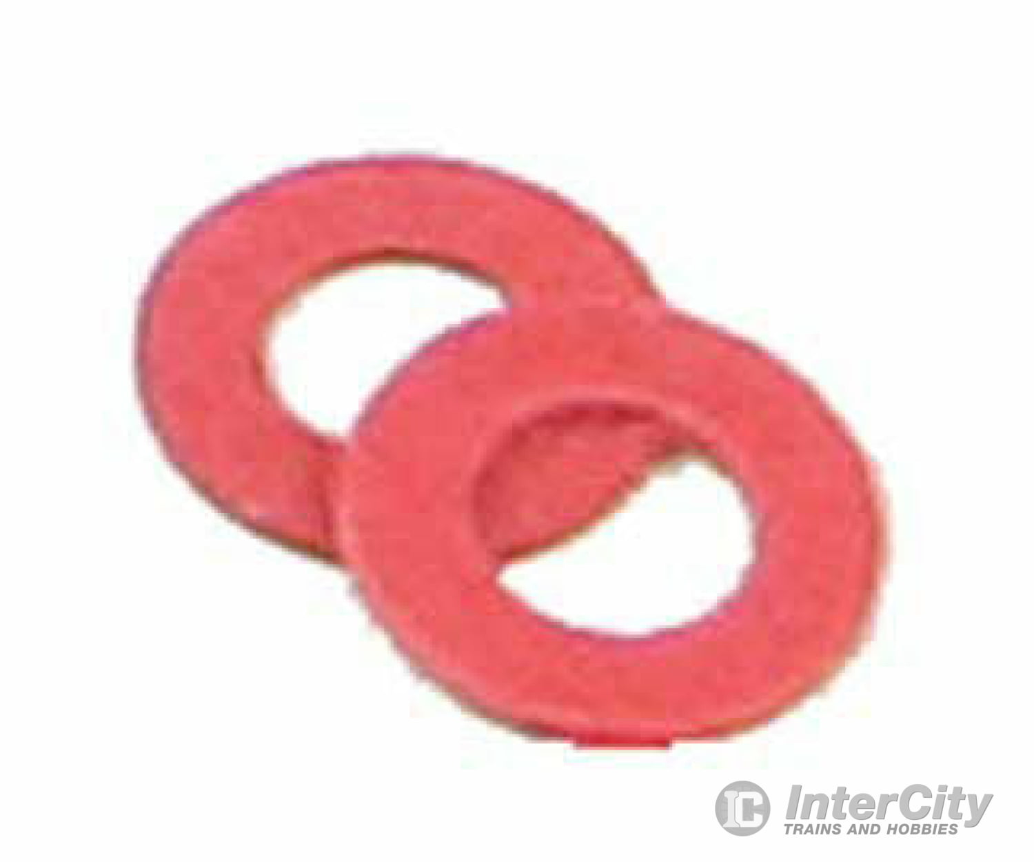 Kadee 208 Insulating Fiber Washers pkg(48) -- .015" .04cm Thick (red) - Default Title (CH-380-208)