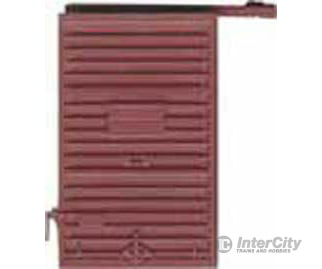 Kadee 2201 Replacement Doors w/High Tackboard -- 6' Camel Youngstown Doors (Box Car Red) - Default Title (IC-380-2201)
