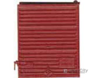Kadee 2220 Replacement Doors Low Tackboard -- 8' Camel Youngstown Doors (Red Oxide) - Default Title (IC-380-2220)