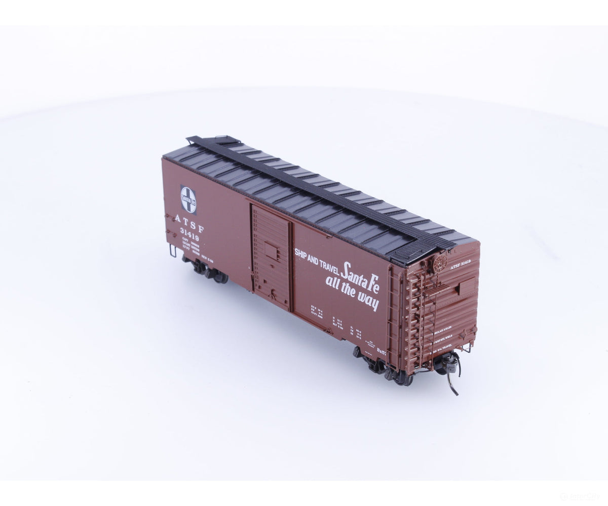 Kadee 4095 HO 40’ PS-1 Boxcar 6’ Door Atchison Topeka and Santa Fe (ATSF) 31419 - Freight Cars
