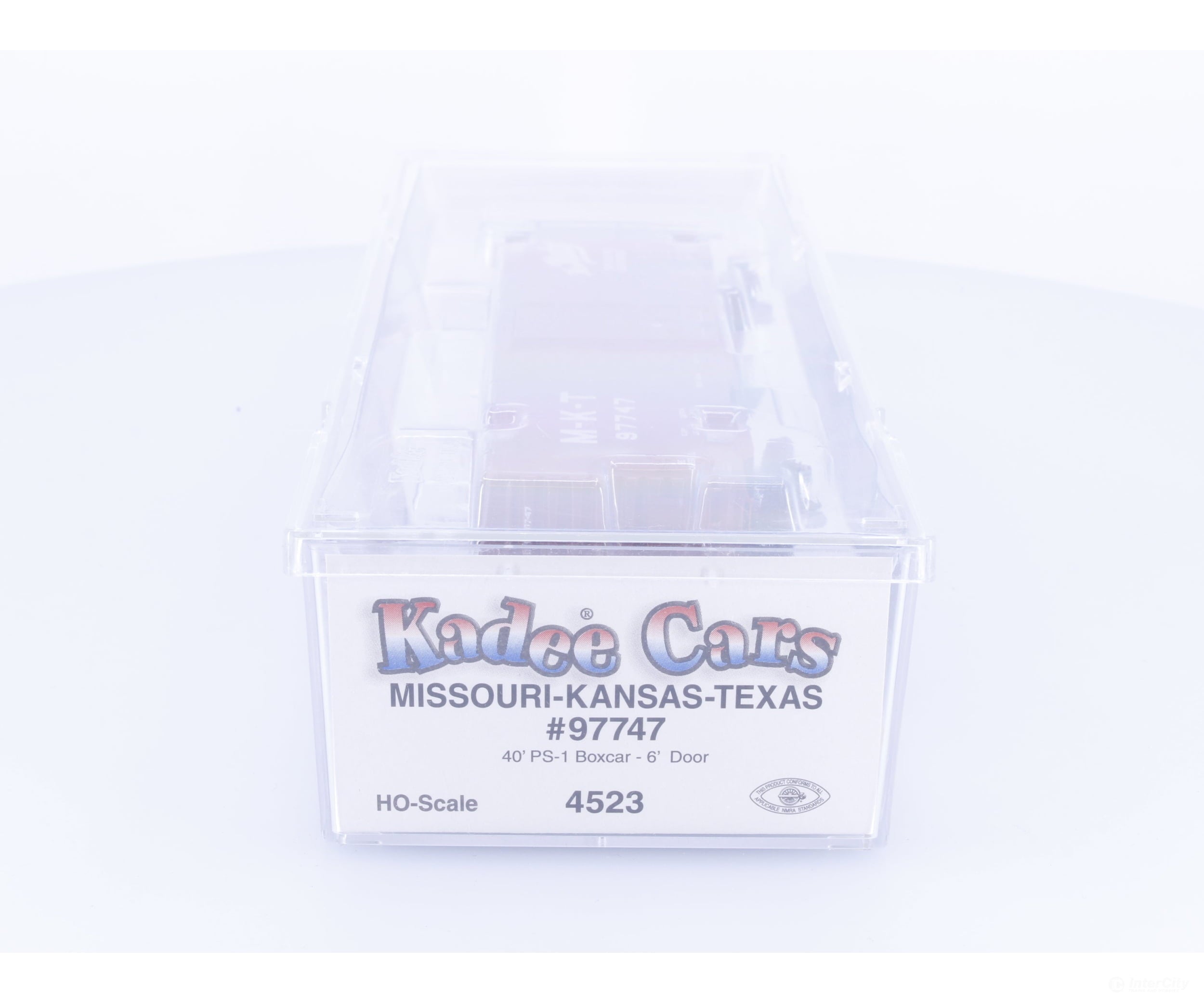 Kadee 4523 HO 40’ Single Door Box Car Missouri Kansas Texas Railroad (MKT) 97747 - Freight Cars