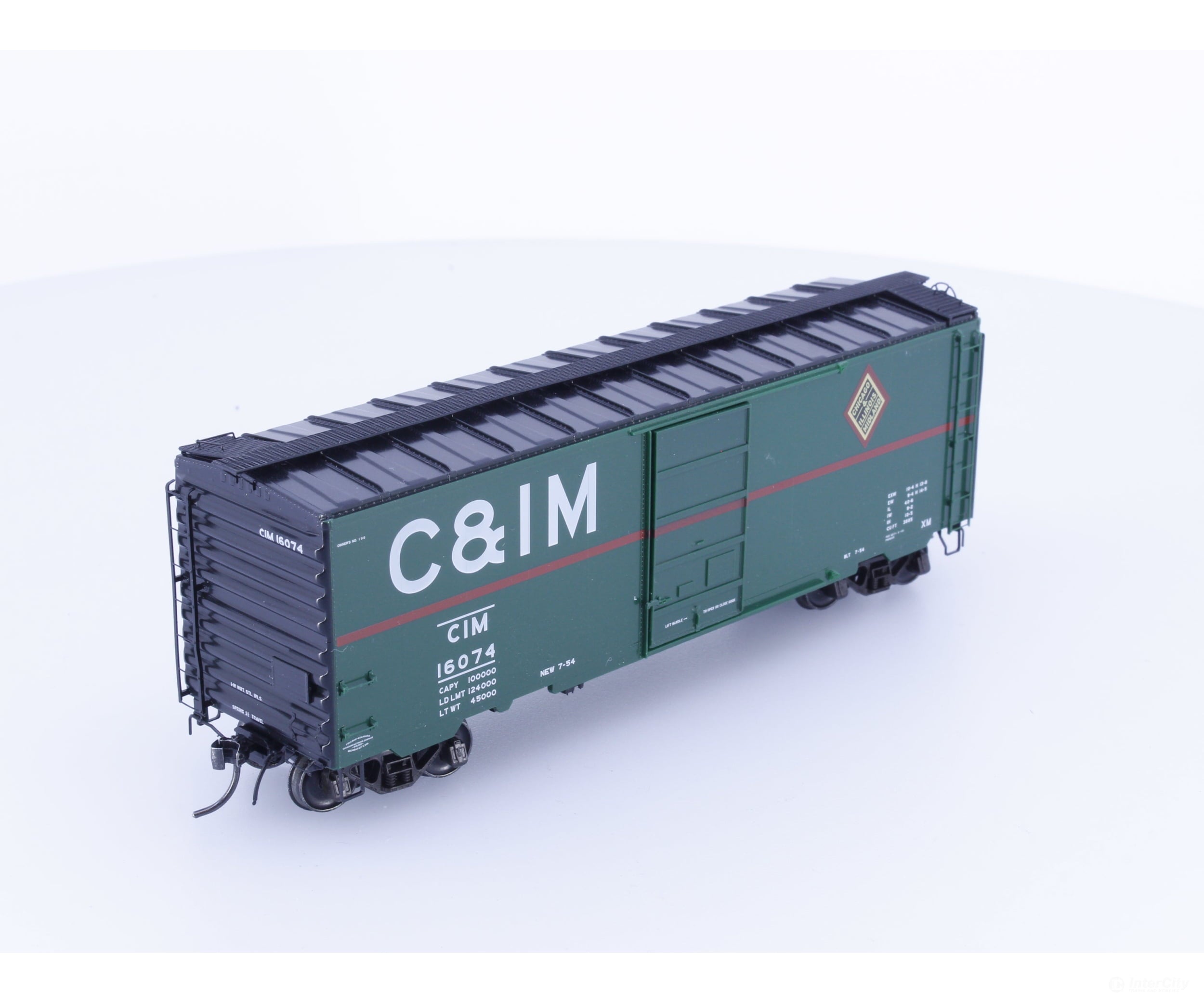 Kadee 4529 HO 40’ Single Door Box Car Chicago & Illinois Midland (C&IM) 16074 - Freight Cars