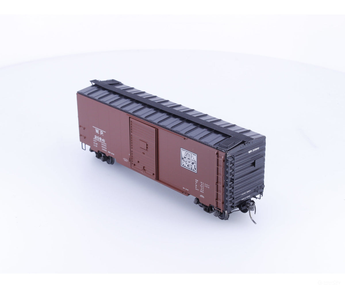 Kadee 4831 HO 40’ PS-1 Boxcar 7’ Door Western Pacific (WP) 20841 - Freight Cars