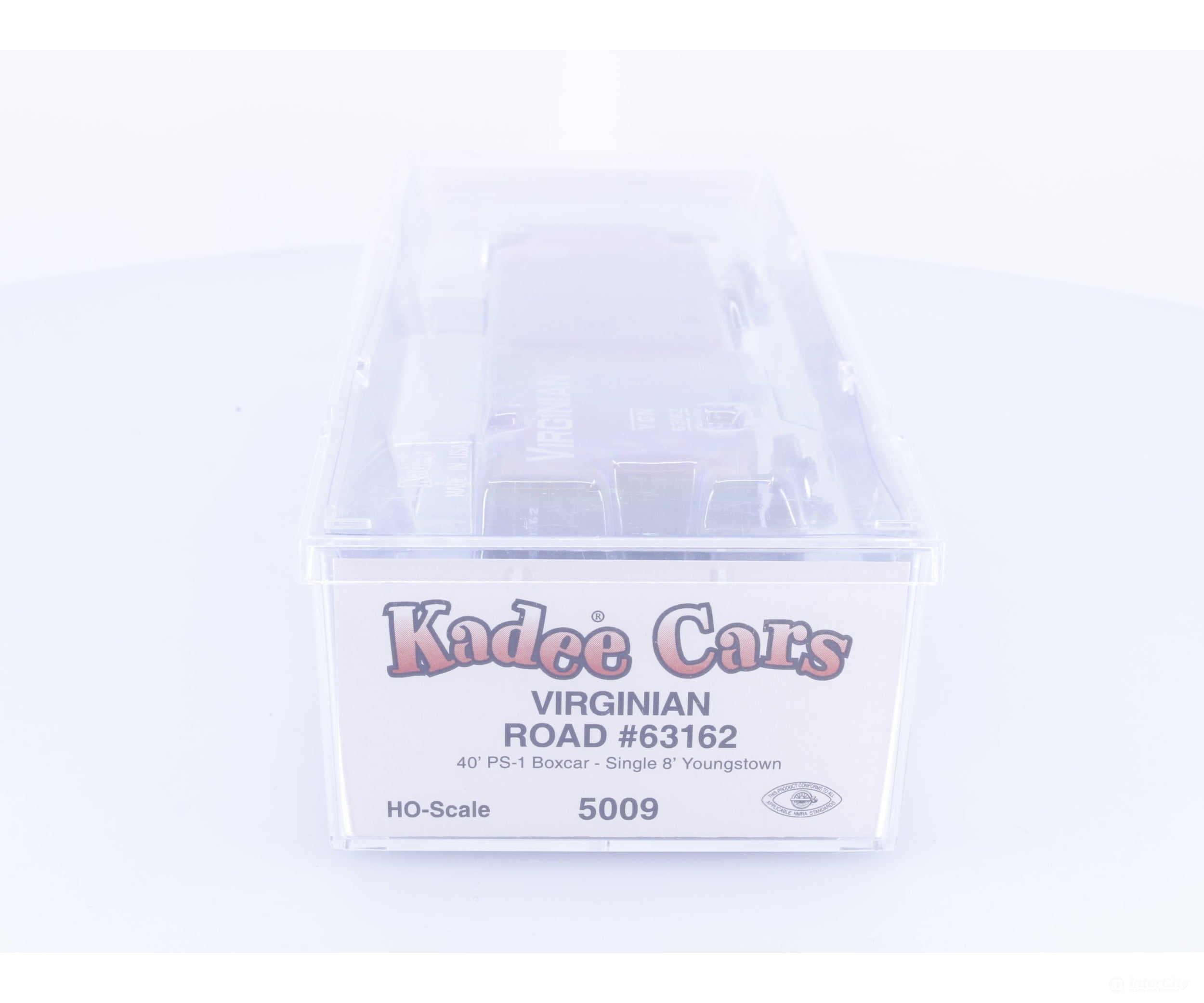 Kadee 5009 HO 40’ Single Door Box Car Virginian (VGN) 63162 - Freight Cars