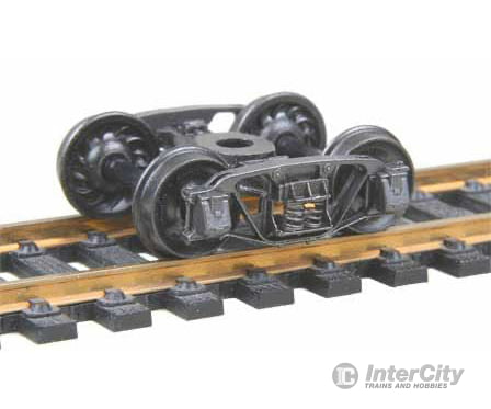Kadee 509 1898 Andrews Fully Sprung Metal Trucks -- Code 110 (.110") 33" Ribbed-Back RP-25 Wheels - 1 Pair - Default Title (CH-380-509)
