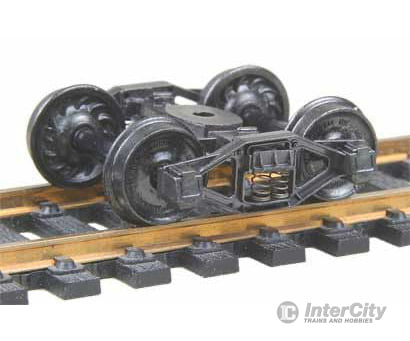Kadee 511 Bettendorf T-Section Fully Sprung Metal Trucks -- Code 110 (.110") 33" Ribbed-Back RP-25 Wheels - 1 Pair - Default Title (CH-380-511)