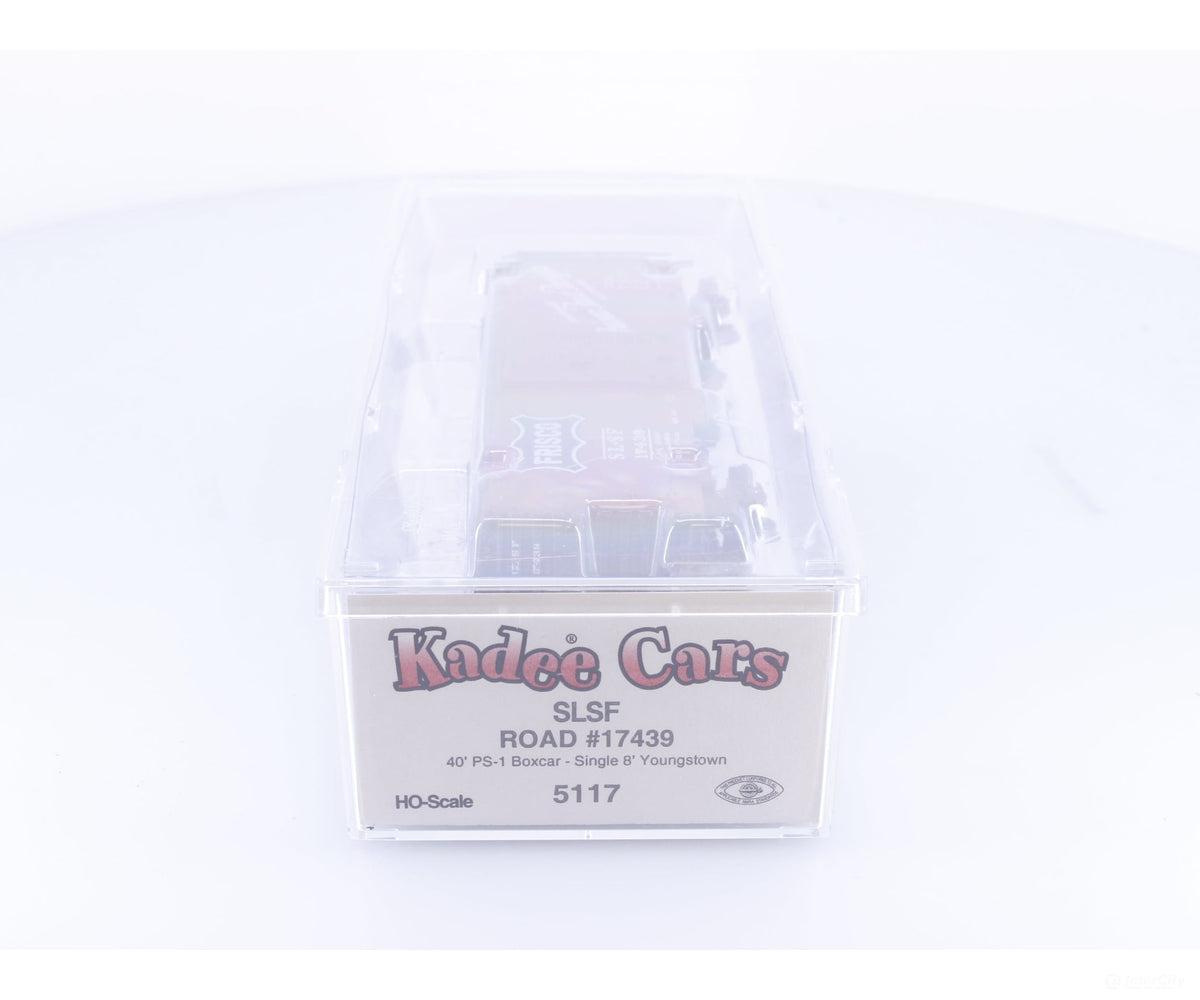 Kadee 5117 HO 40’ PS-1 Boxcar 8’ Door Youngstown St Louis San Fransisco (SLSW) 17439 - Freight Cars