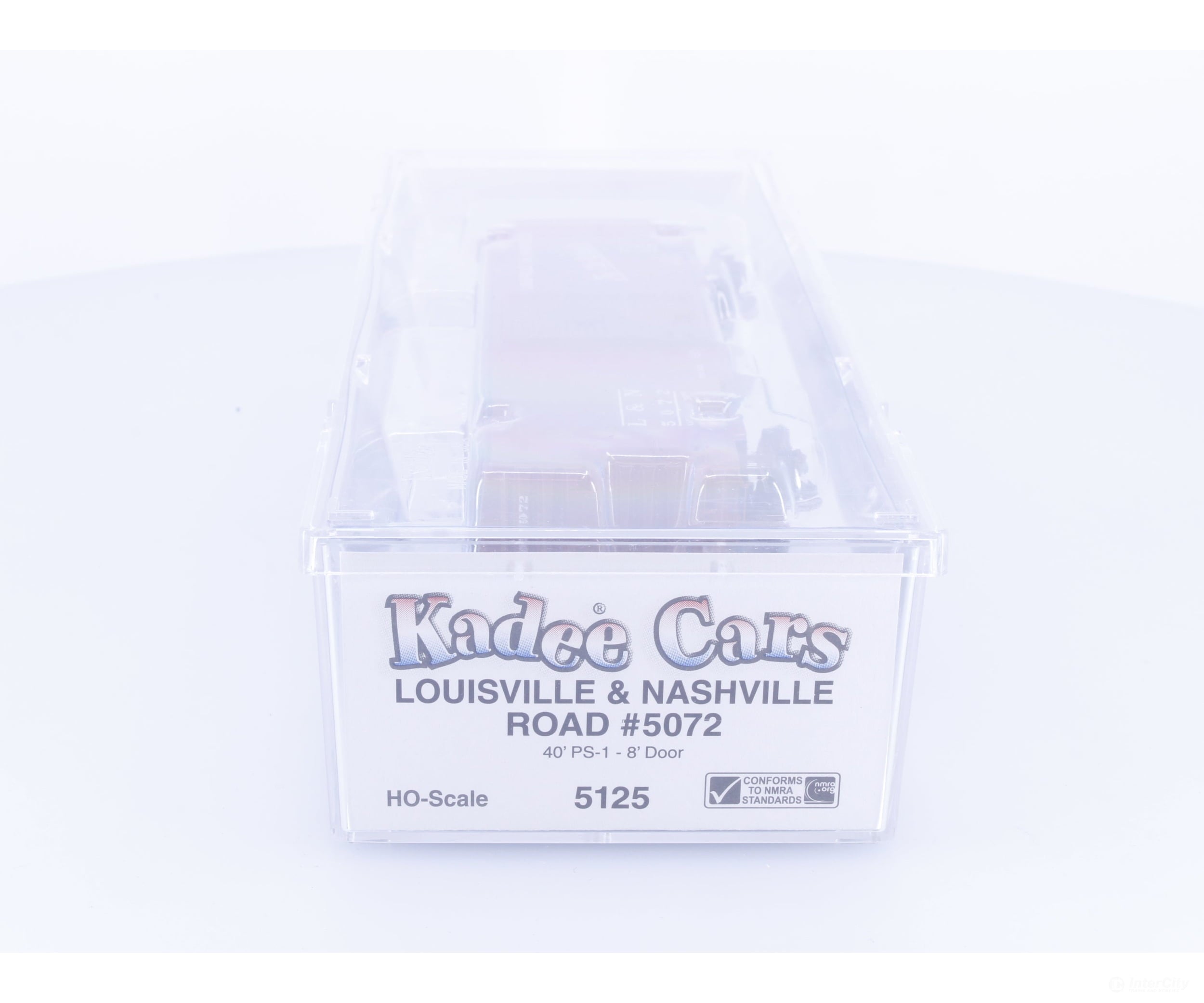Kadee 5125 HO 40’ Single Door Box Car Louisville and Nashville Railroad(LN) 5072 - Freight Cars