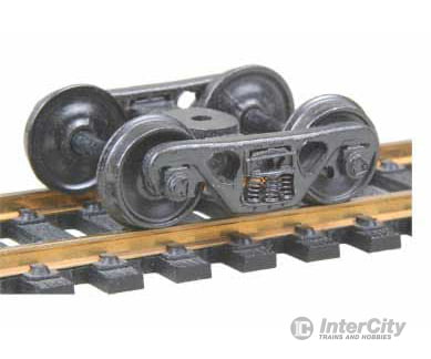 Kadee 513 A.S.F.(R) 100-Ton Roller Bearing Fully Sprung Metal Trucks -- Code 110 (.110") 36" Smooth-Back RP-25 Wheels 1 Pair - Default Title (CH-380-513)
