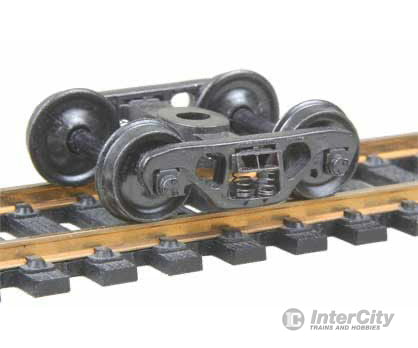 Kadee 518 Barber(R) S-2 70-Ton Roller Bearing Fully Sprung Metal Trucks -- Code 110 (.110") 33" Smooth-Back RP-25 Wheels 1 Pair - Default Title (CH-380-518)