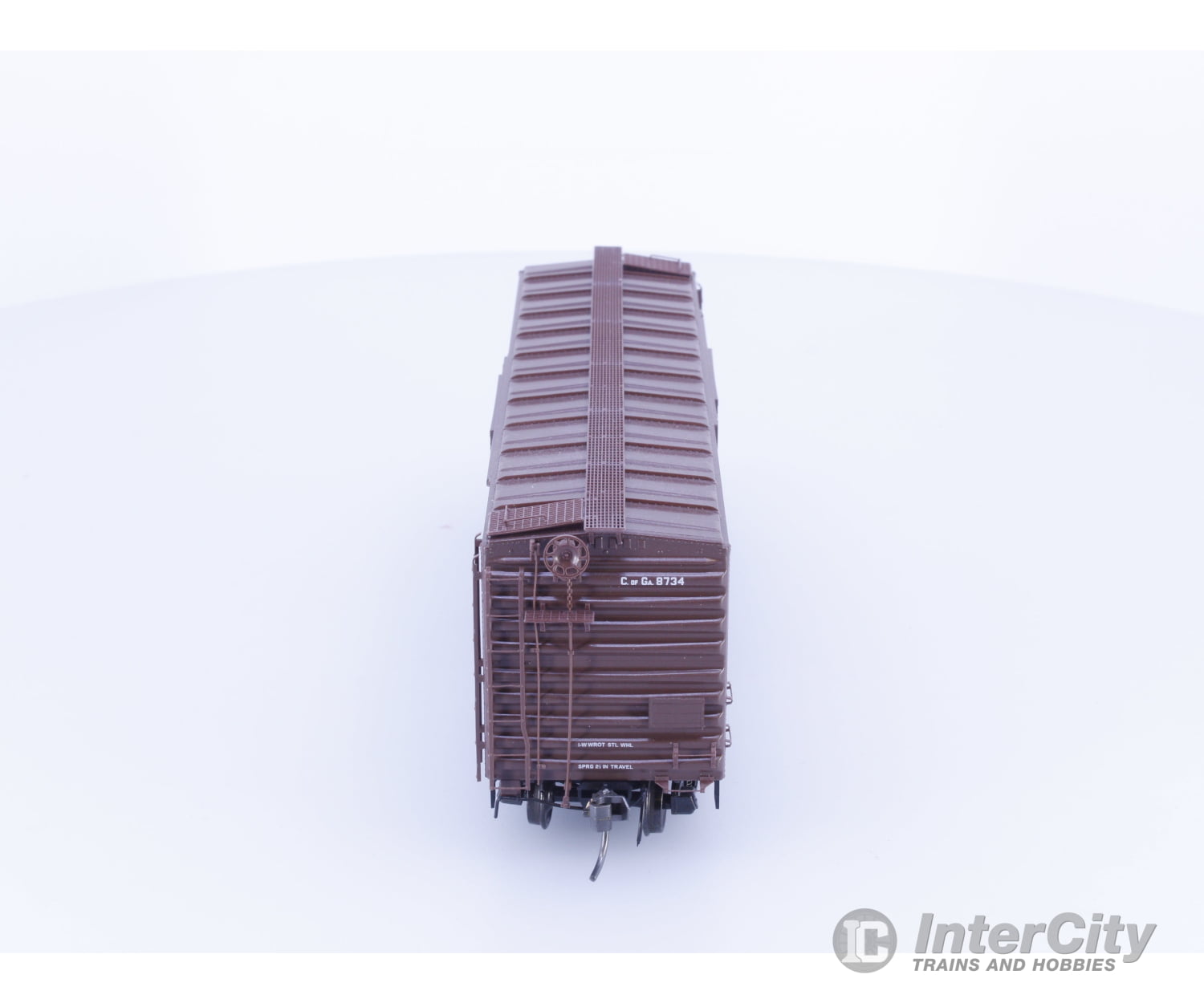 Kadee 5216 HO 40’ PS-1 Boxcar 8’ Door Central of Georgia 8734 Freight Cars