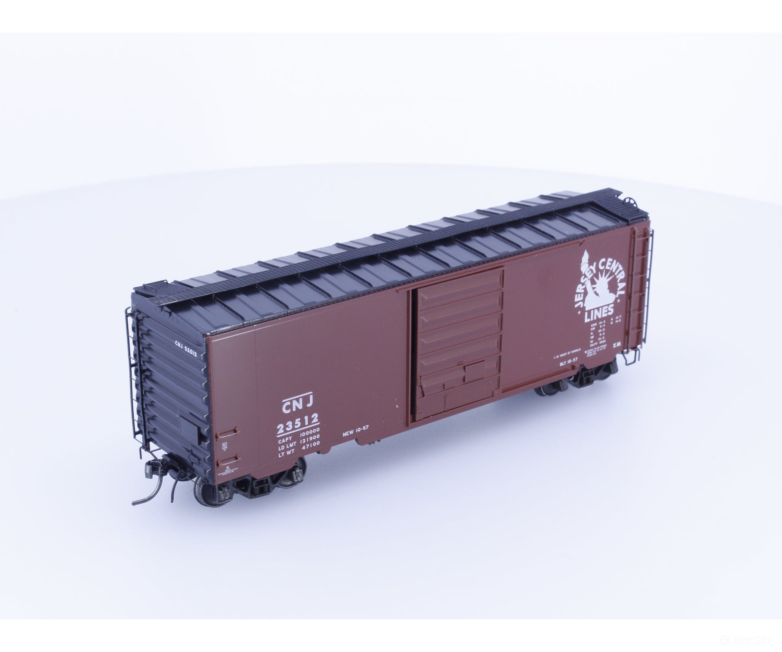 Kadee 5304 HO 40’ PS-1 Boxcar 8’ Door Central Railroad of New Jersey (CNJ) 23512 Freight Cars