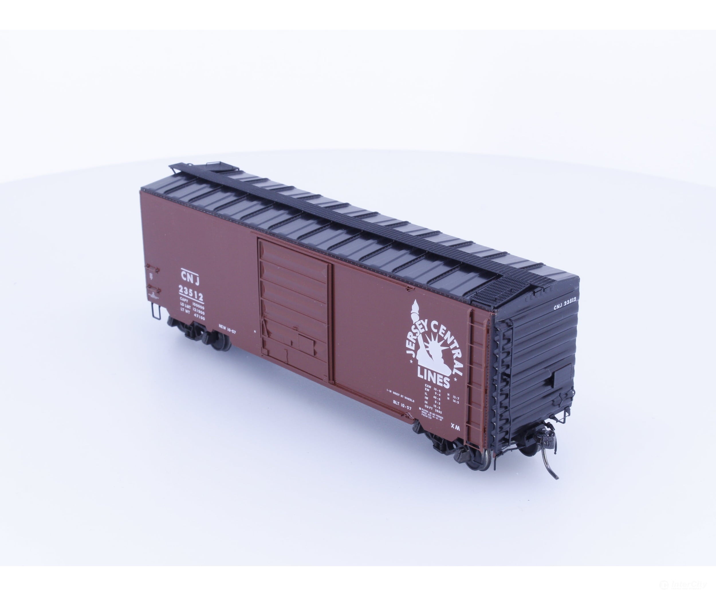 Kadee 5304 HO 40’ PS-1 Boxcar 8’ Door Central Railroad of New Jersey (CNJ) 23512 Freight Cars