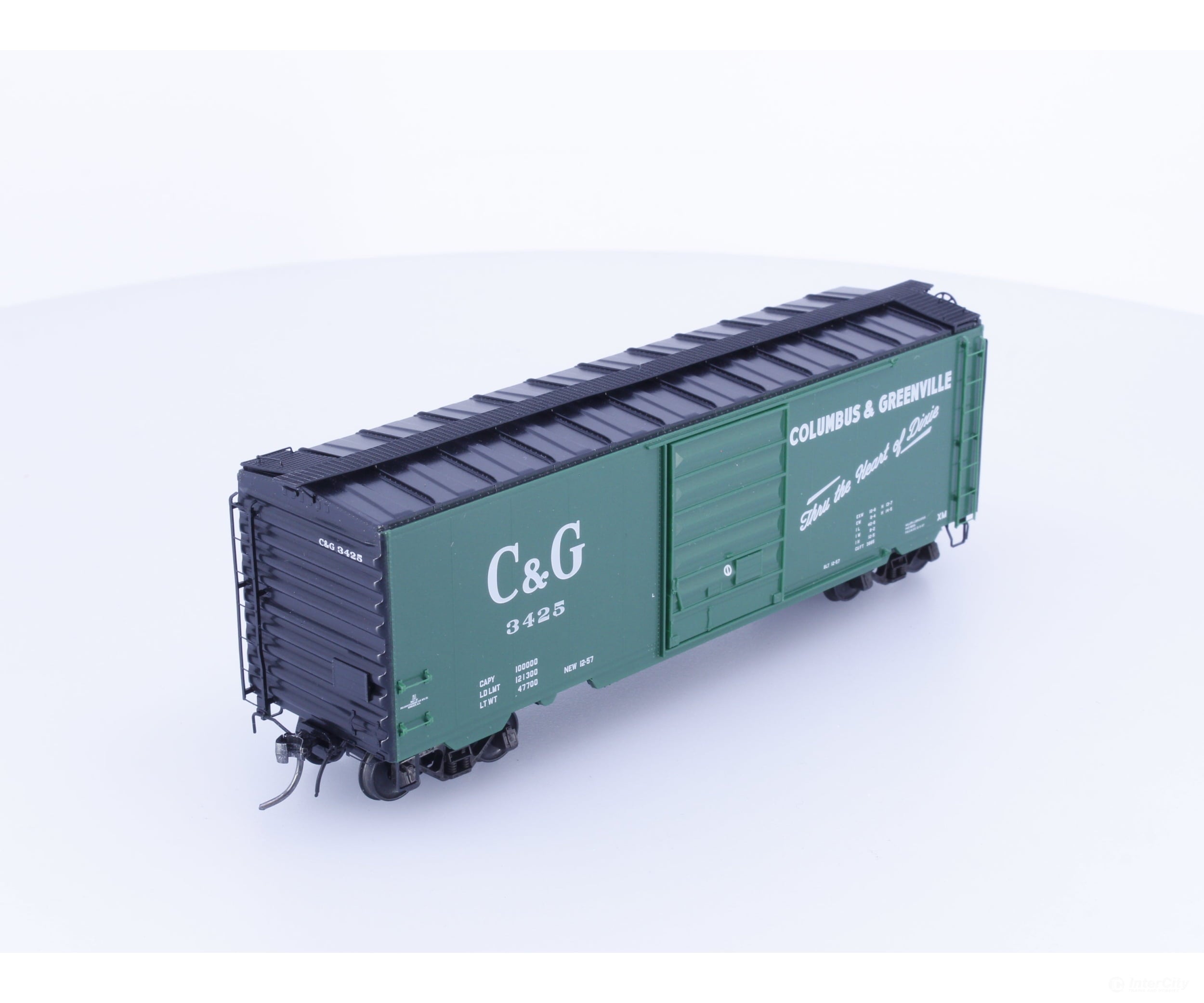 Kadee 5313 HO 40’ PS-1 Boxcar 8’ Door Columbus & Greenville 3425 Freight Cars