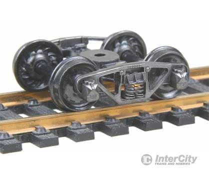 Kadee 556 Vulcan Double Truss Fully Sprung Self-Centering Metal Trucks -- Code 110 (.110") 33" Ribbed-Back RP-25 Wheels 1 Pair - Default Title (CH-380-556)