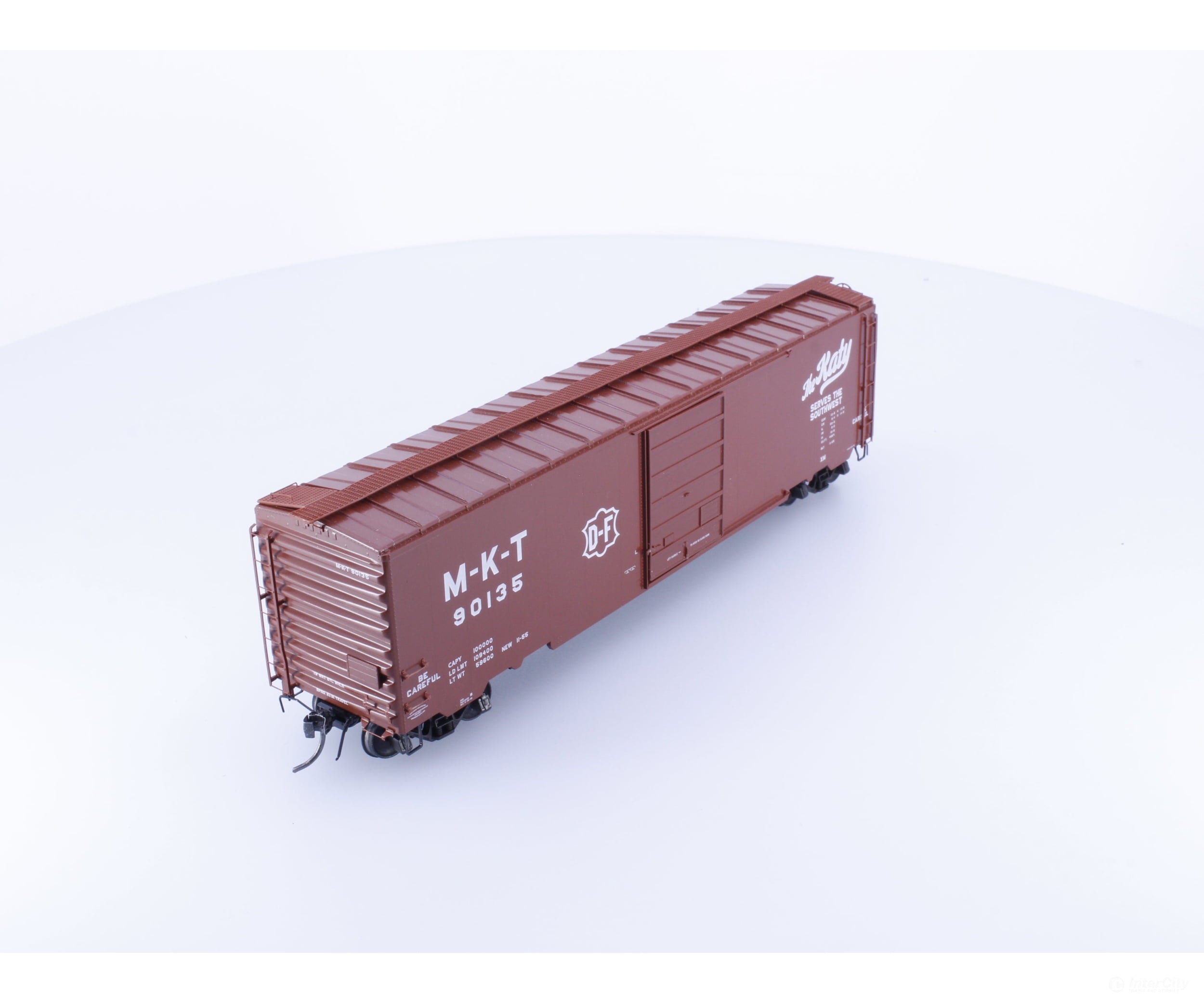 Kadee 6416 HO 50’ PS-1 Boxcar 8ft Door Missouri-Kansas-Texas (MKT) 90135 Freight Cars