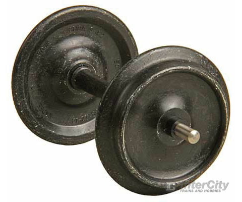 Kadee 960 Smooth-Back Metal Wheelsets -- 33" Diameter for 1/29 Scale or 36" for 1/32 (#1) Scale (black) 1 Set - Default Title (IC-380-960)