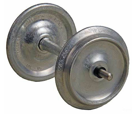 Kadee 950 Smooth-Back Metal Wheelsets -- 33" Diameter for 1/29 Scale or 36" for 1/32 (#1) Scale (uncolored) 1 Set - Default Title (IC-380-950)