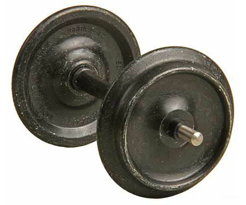Kadee 960 Smooth-Back Metal Wheelsets -- 33" Diameter for 1/29 Scale or 36" for 1/32 (#1) Scale (black) 1 Set - Default Title (IC-380-960)