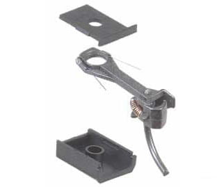 Kadee 149 #149 Whisker(R) Self-Centering Metal Knuckle Couplers - Kit - Magne-Matic(R) -- Long 25/64" Overset Shank with #242 Draft Gear Boxes - 2 Pair - Default Title (CH-380-149)
