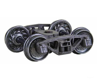 Kadee 1563 A.S.F.(R) Ride Control(R) 50-Ton Self-Centering HGC Trucks -- Code 88 (.088") 33" Ribbed-Back RP-25 Wheels 1 Pair - Default Title (IC-380-1563)