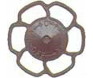 Kadee 2024 Champion Peacock Type Brake Wheels pkg(8) -- Dark Box Car Red - Default Title (IC-380-2024)