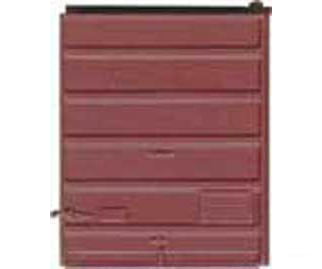 Kadee 2231 Replacement Doors Low Tackboard -- 8' 6-Panel Superior Doors (Box Car Red) - Default Title (IC-380-2231)