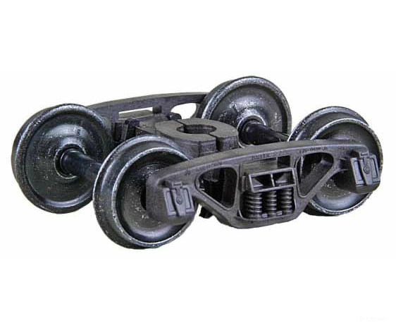 Kadee 566 Barber(R) S-2-B 70-Ton Friction Bearing Self-Centering HGC Trucks -- Code 110 (.110") 33" Smooth-Back RP-25 Wheels 1 Pair - Default Title (CH-380-566)