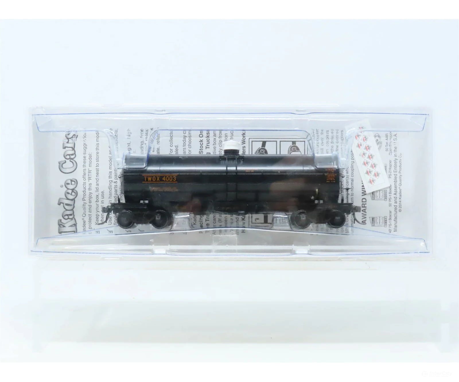 Kadee Ho 9005 #9005 Twox Tidewater Assoc. Oil Co. Single Dome Tank Car 4003 - Sealed Freight Cars