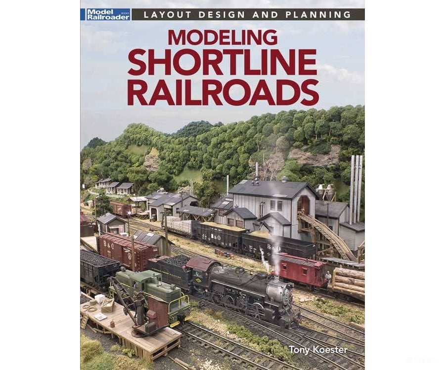 Kalmbach 12853 Modeling Shortline Railroads - Softcover 112 Pages Books