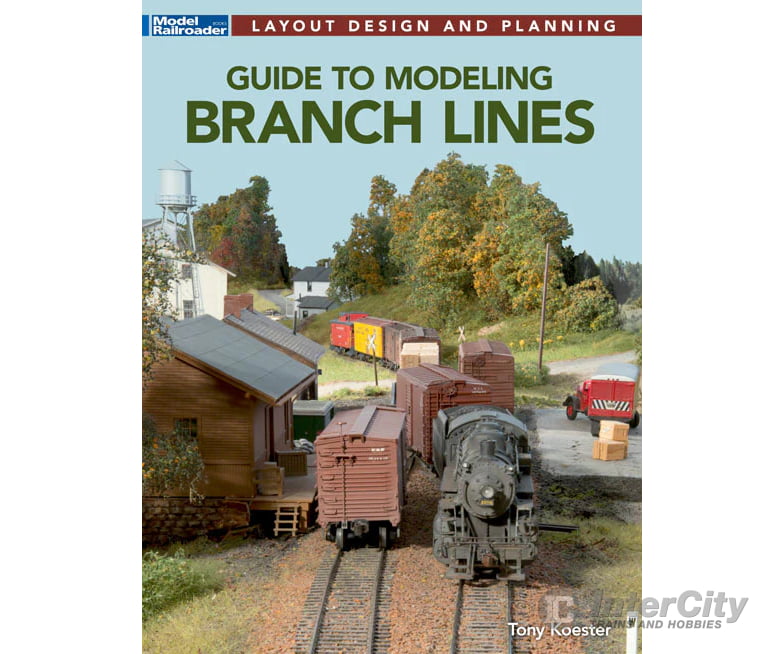 Kalmbach 12855 Guide to Modeling Branch Lines - Softcover 128 Pages Books
