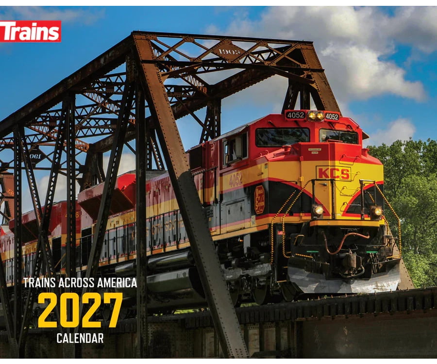 Kalmbach 68220 Trains Across America 2027 Calendar - Books