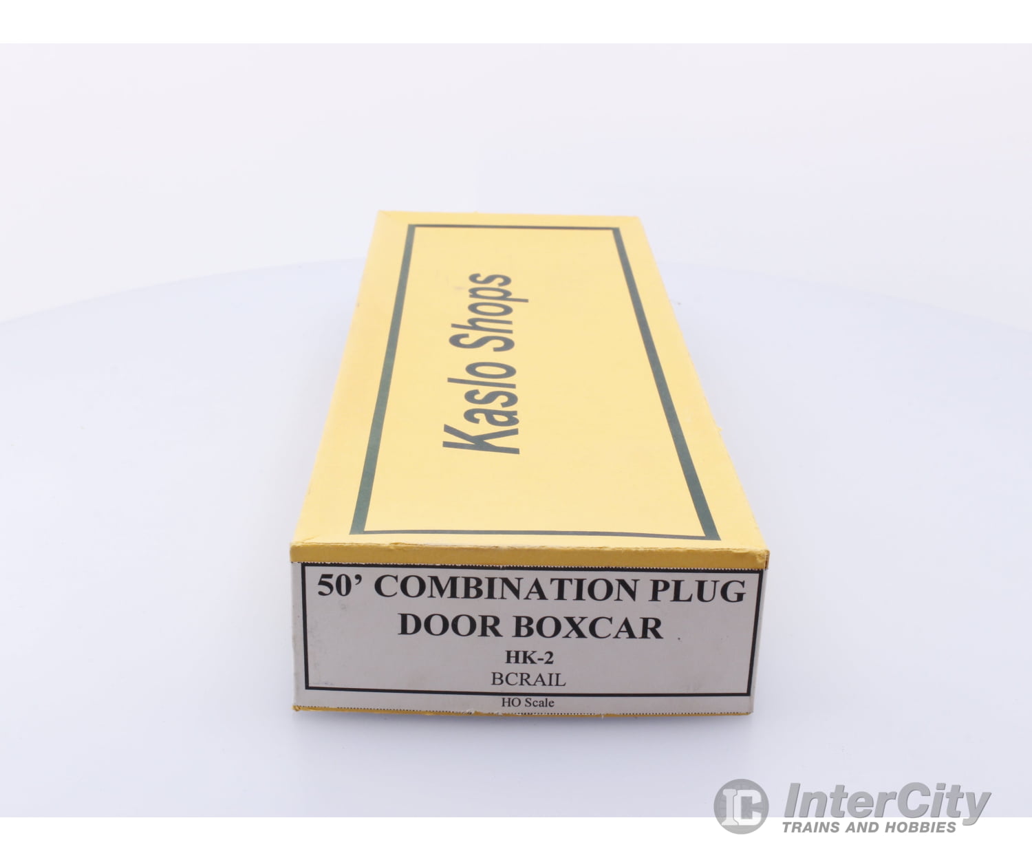Kaslo Shops HK-2 HO 50’ Combination Door Box Car Kit BC Rail (BCOL) Freight Cars