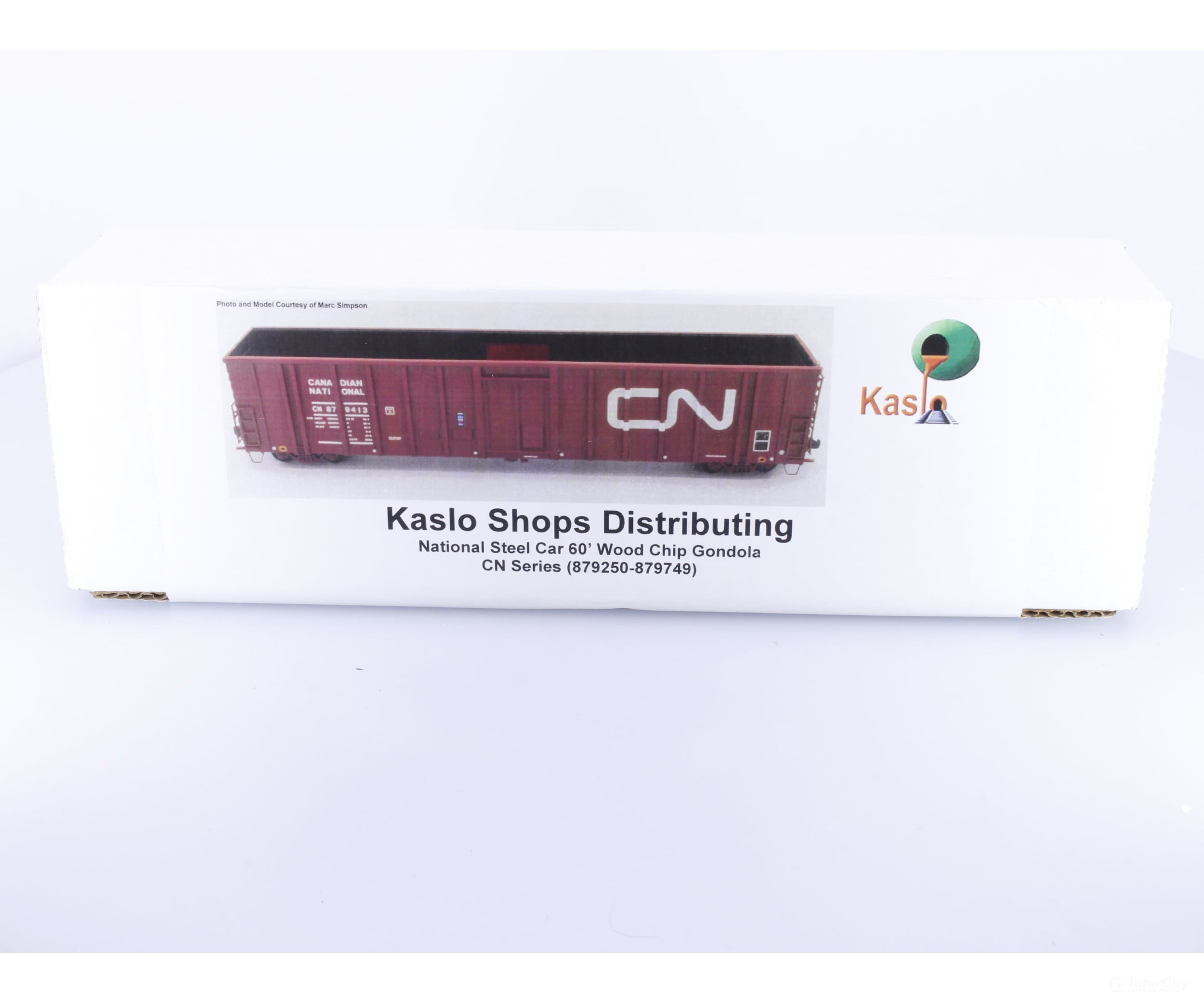 Kaslo Shops HK-29 HO NSC 60’ Woodchip Gondola Kit Series 879250-879749 Canadian National (CN) - Freight Cars