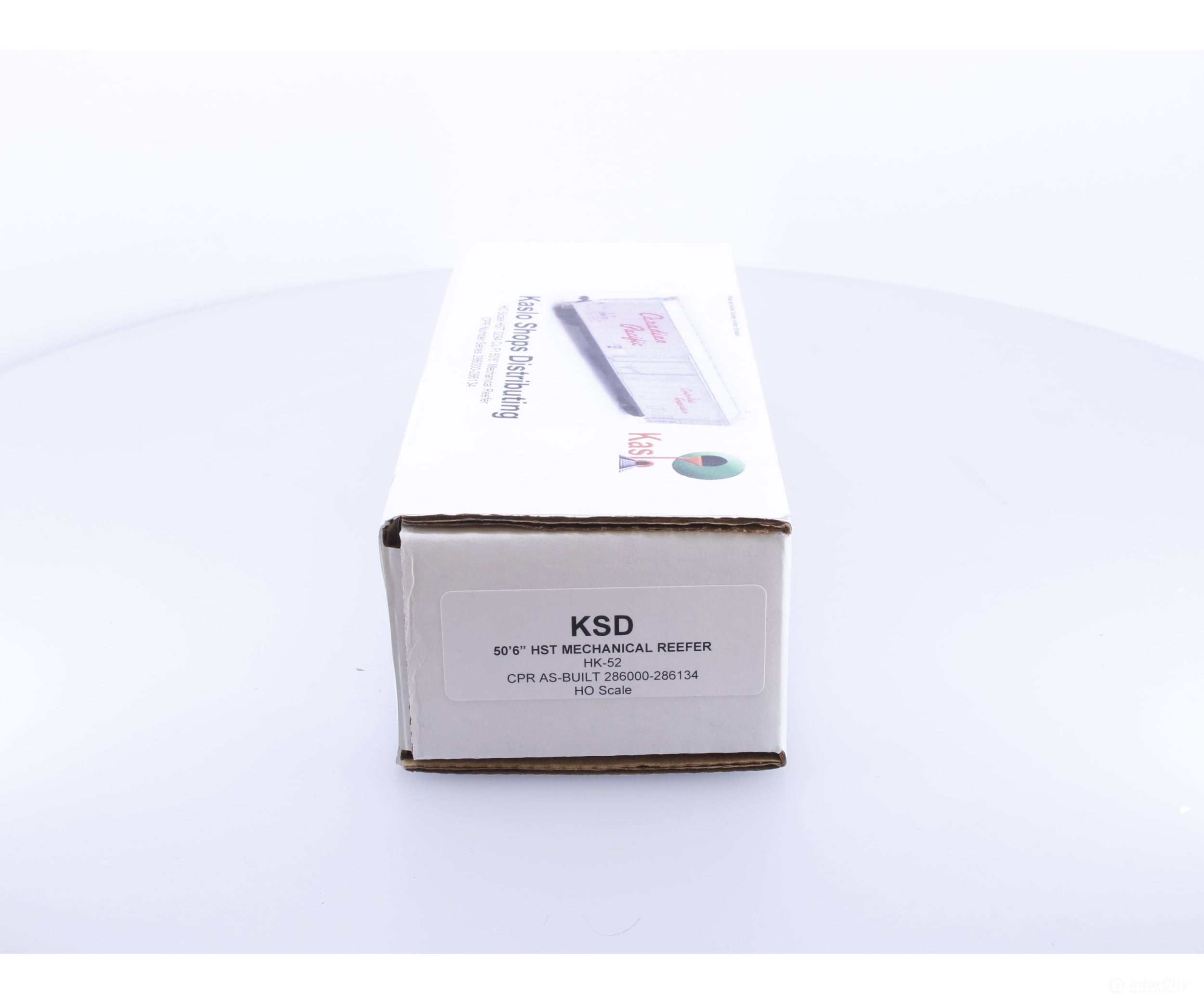 Kaslo Shops HK-52 HO 50’6’ HST Mechanical Reefer Kit Series 286000-286134 Canadian Pacific (CP) - Freight Cars