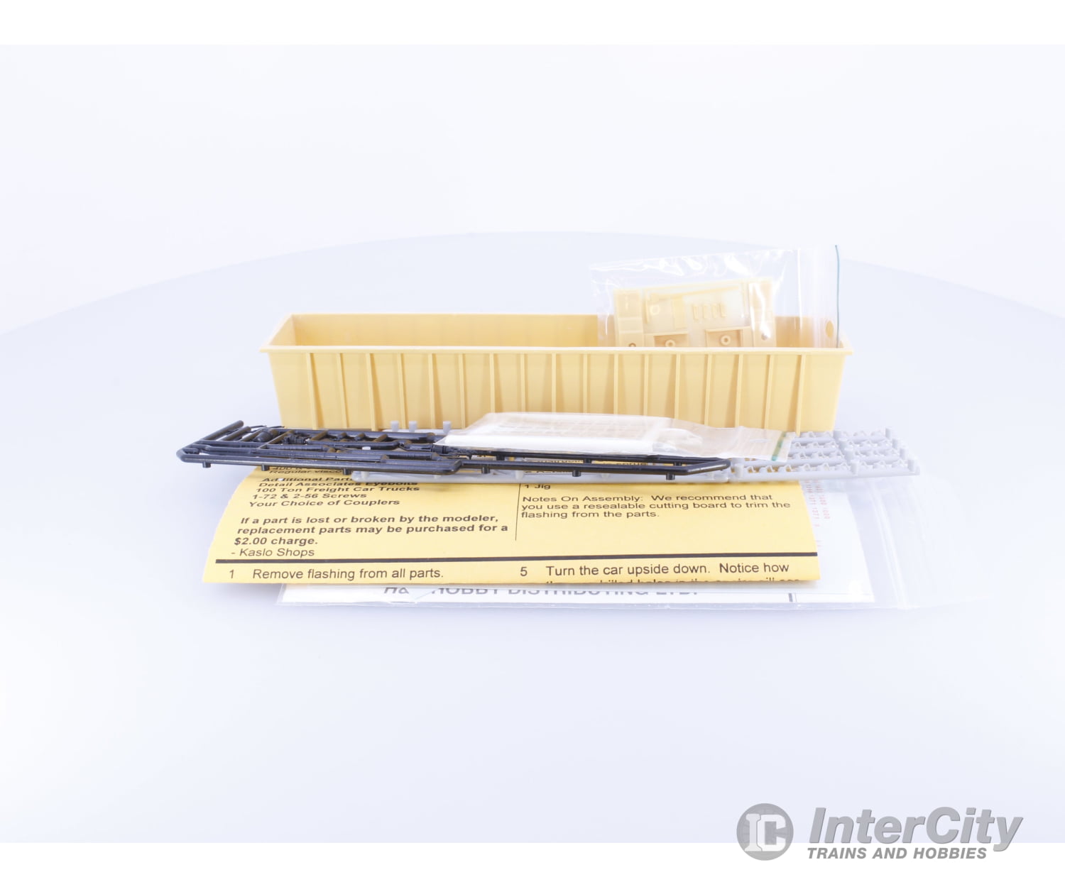 Kaslo Shops HK-7 HO 100 Ton Coal Gondola Kit British Columbia Railway (BCOL) Freight Cars