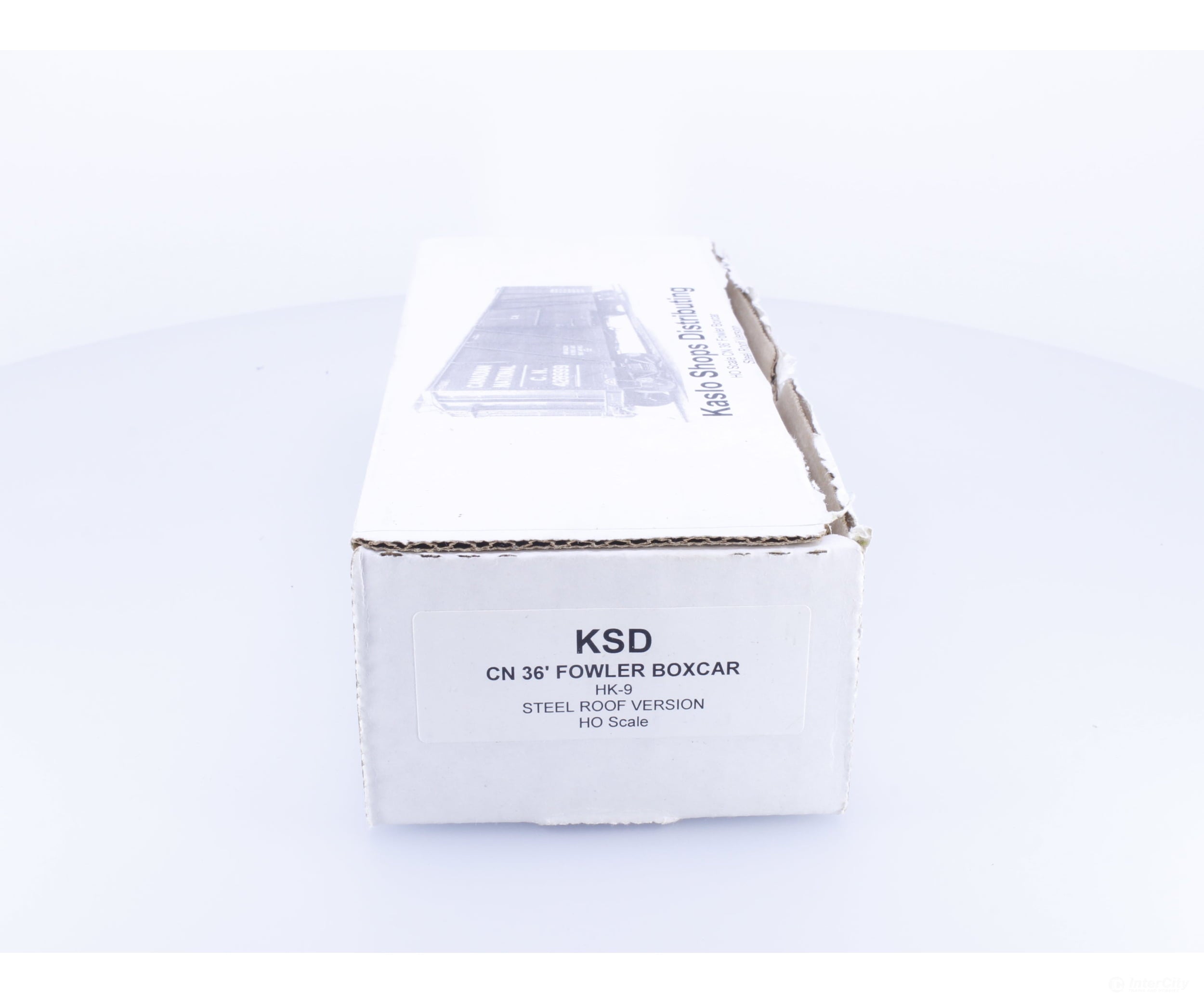 Kaslo Shops HK-9 HO 36’ Fowler Boxcar Kit Canadian National (CN) - Freight Cars