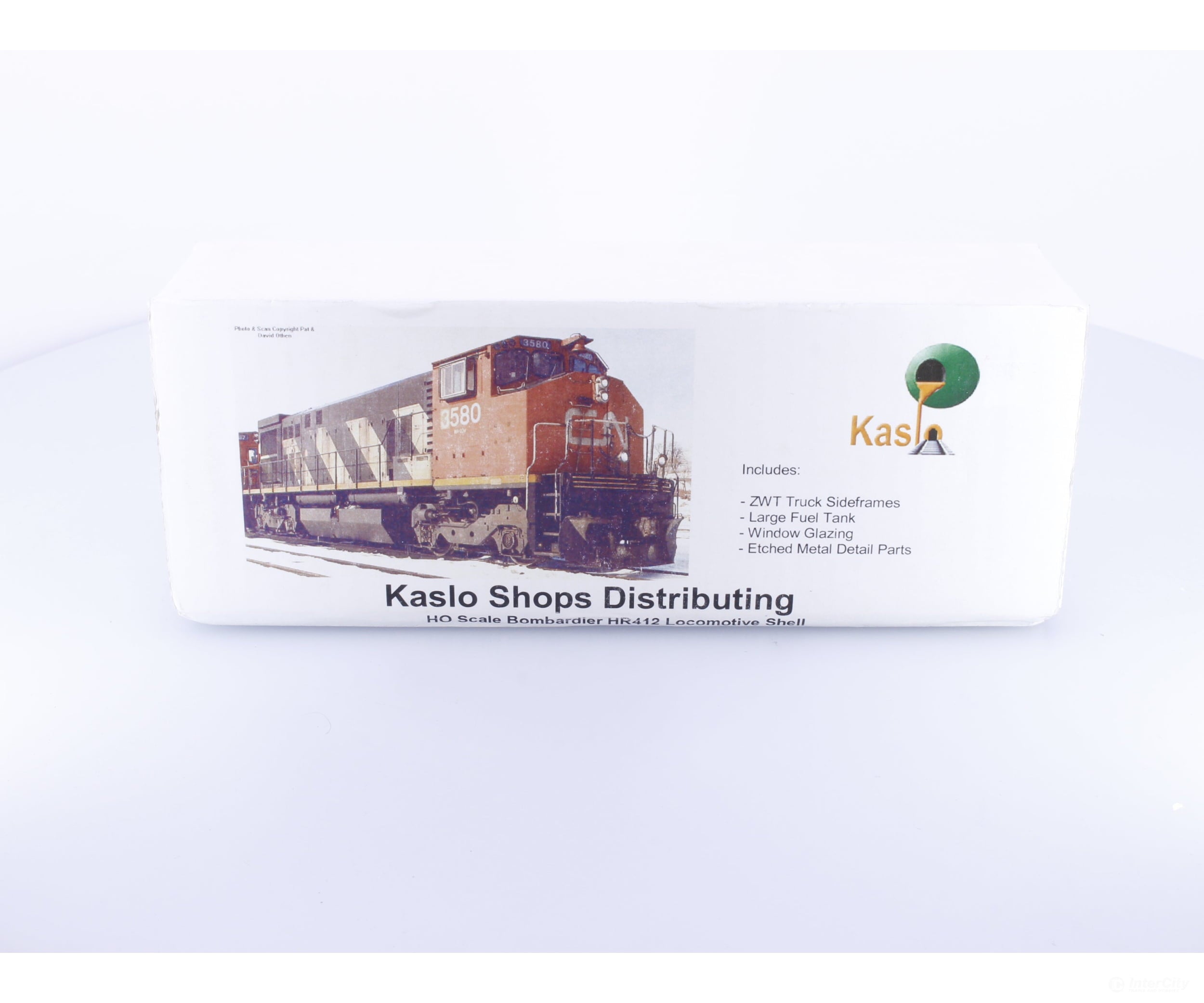 Kaslo Shops HL-13 HO Bombardier HR412 Diesel Locomotive Body Shell Kit Undecorated Canadian National (CN) - Locomotives