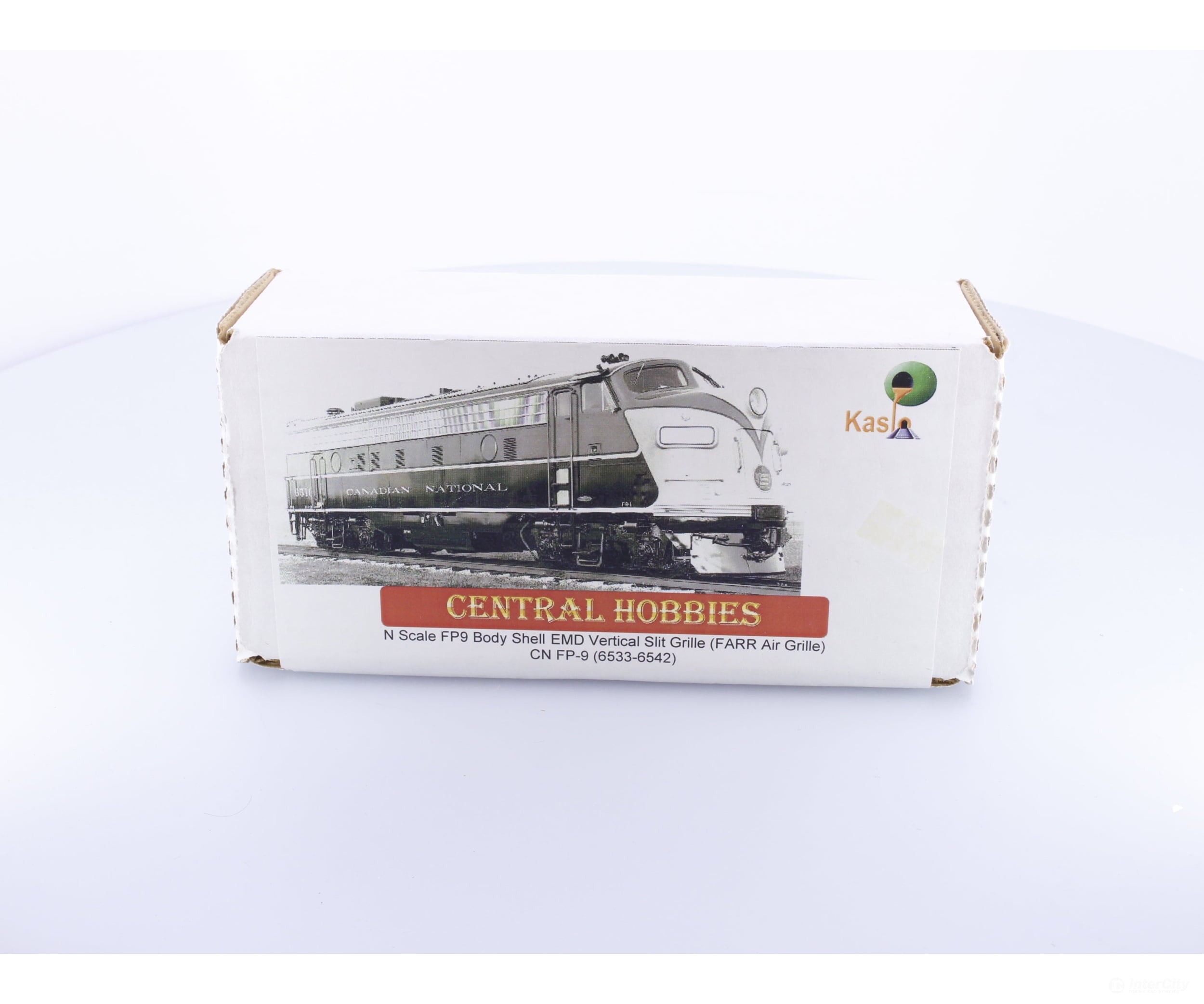 Kaslo Shops NL-14 N FP7/FP9 Diesel Locomotive Body Shell Kit Series 6533-6542 Canadian National (CN) - Locomotives