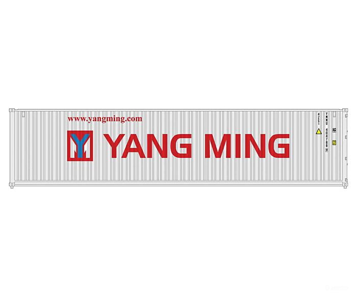 1066212 Gunderson Maxi-I 5-Unit Container Well Car W/40’ Containers - Ready To Run -- Ttx #759364