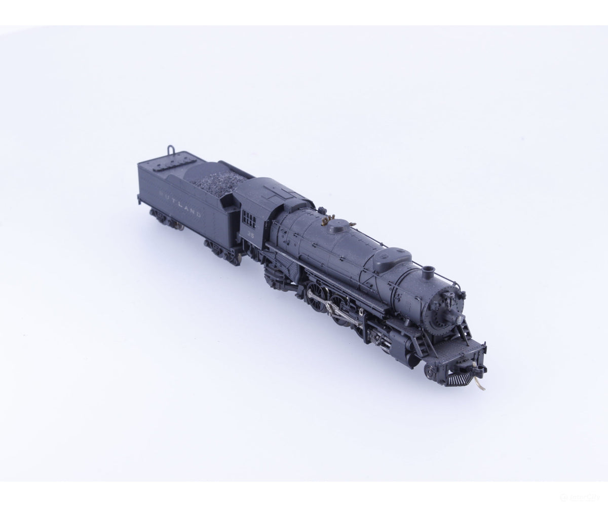 Kato 126-0010 N 2-8-2 Heavy Mikado Steam Locomotive Rutland 35 Analog DC - Locomotives