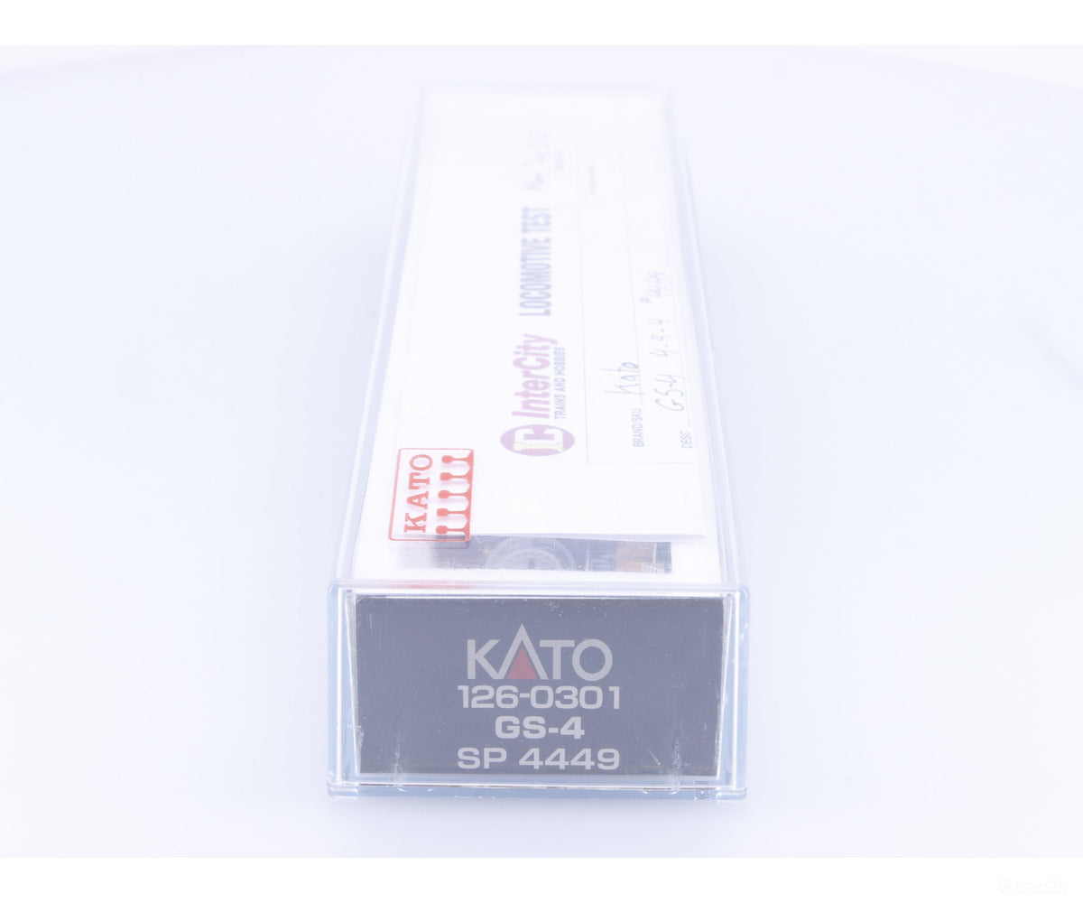 Kato 126-0301 N GS-4 Daylight 4-8-4 Steam Locomotive Southern Pacific (SP) 4449 Analog DC - Locomotives