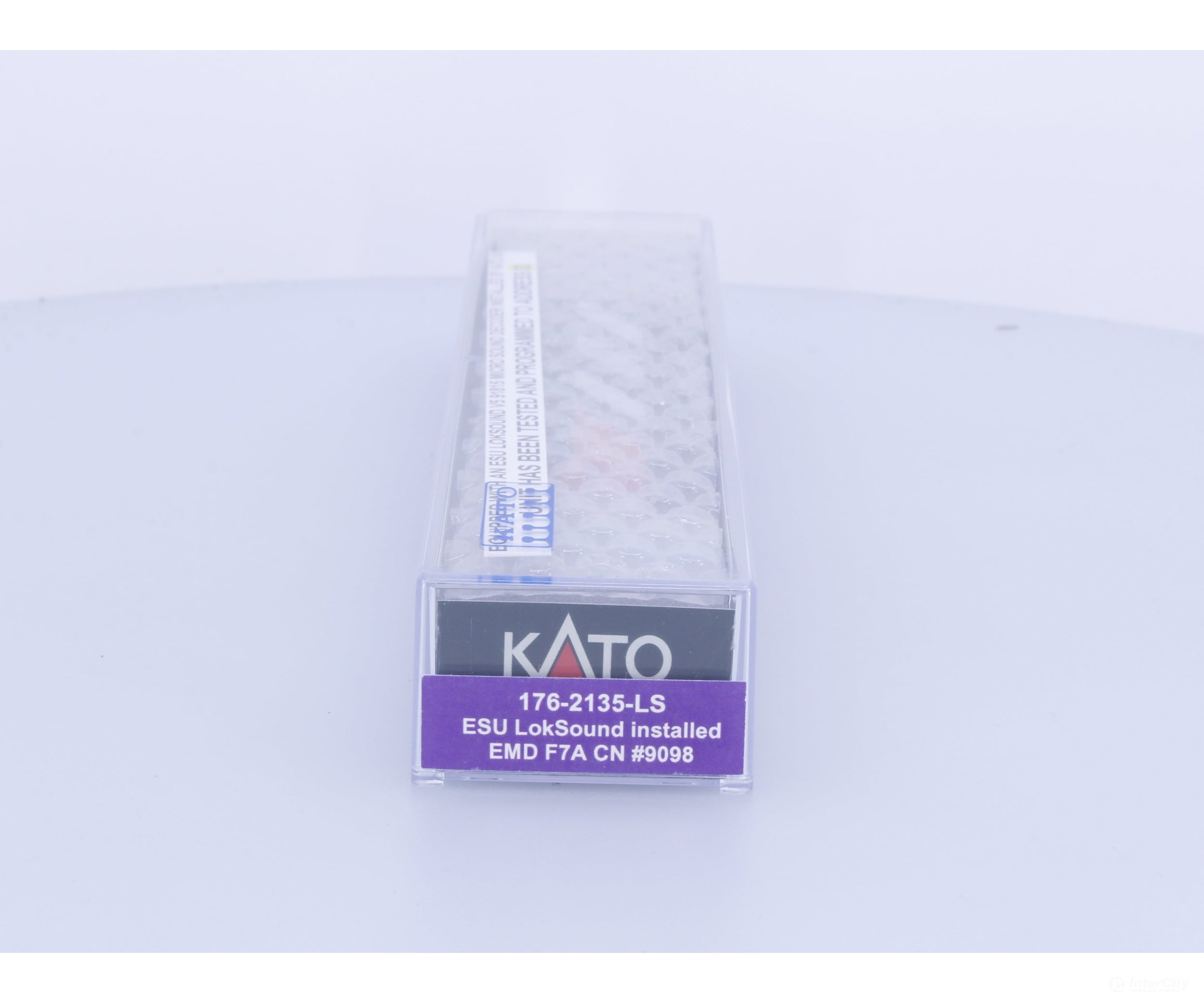 Kato 176-2135-LS N EMD F7A Diesel Locomotive ESU Sound Canadian National (CN) 9098 DCC & Sound (#2) - Locomotives