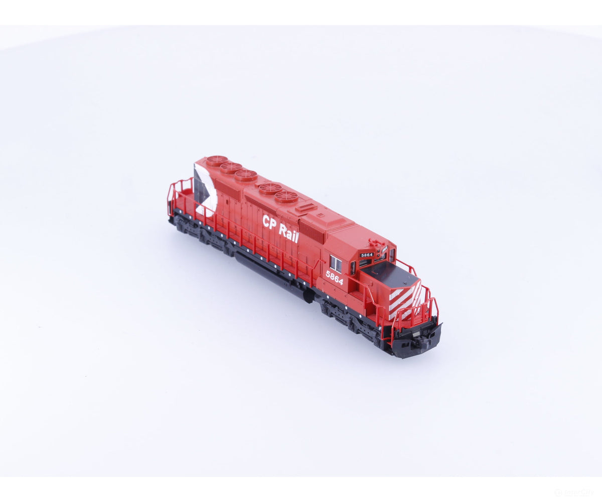 Kato 176-4905 N SD40-2 Snoot Diesel Locomotive Canadian Pacific (CP) 5864 Analog DC - Locomotives