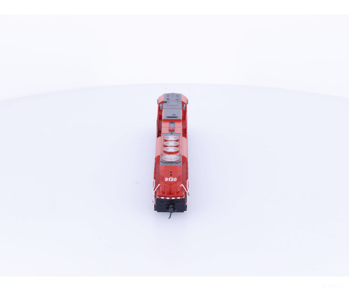 Kato 176-5601 N SD90/43 MAC Diesel Locomotive Canadian Pacific (CP) 9120 Analog DC - Locomotives