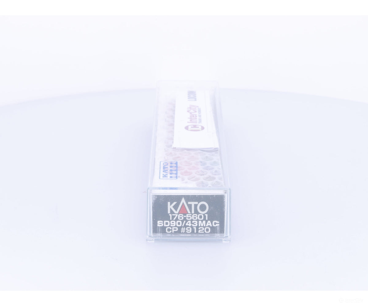 Kato 176-5601 N SD90/43 MAC Diesel Locomotive Canadian Pacific (CP) 9120 Analog DC - Locomotives