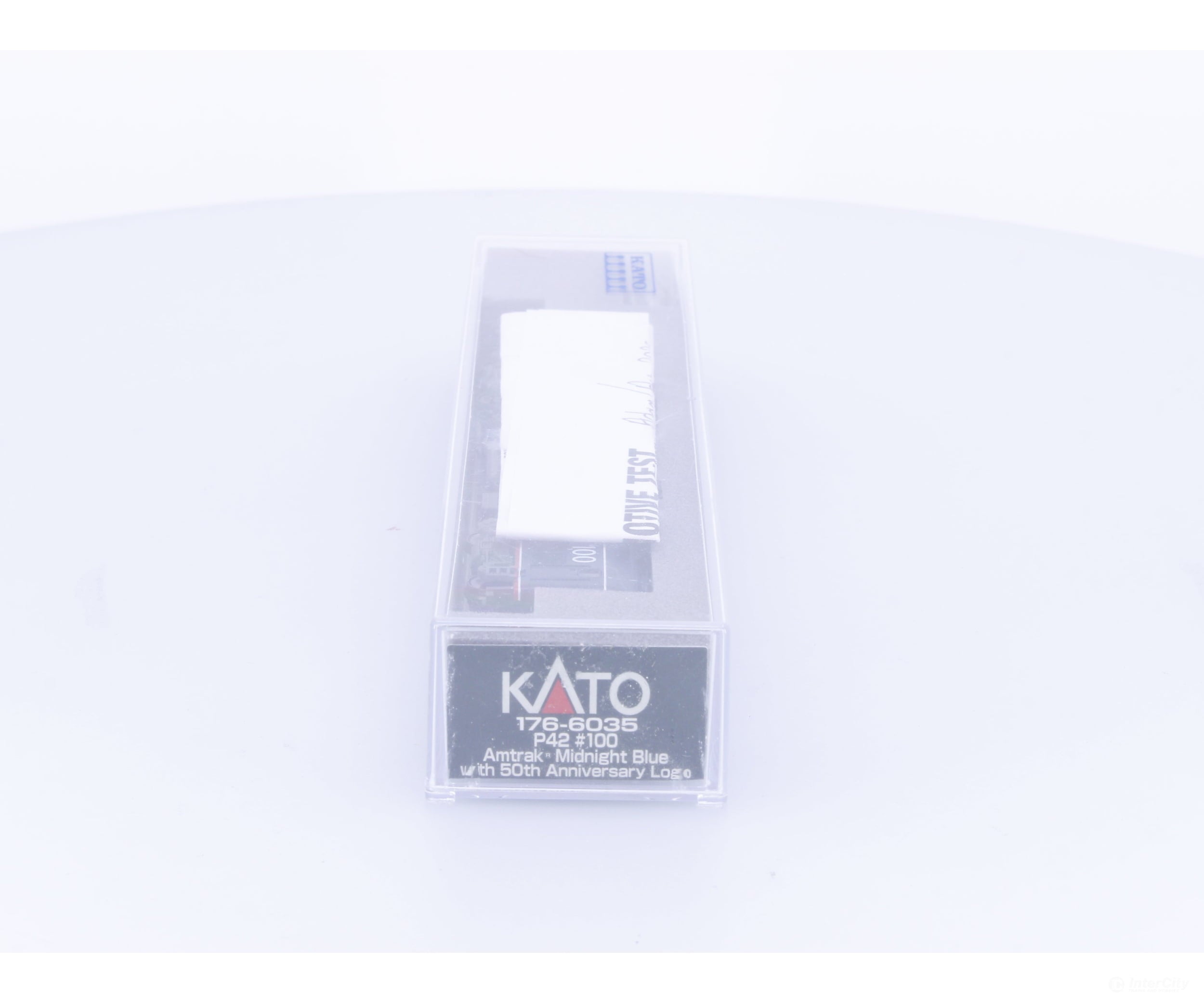 Kato 176-6035 HO P42 Diesel Locomotive Midnight Blue 50th Anniversary Amtrak (AMTK) 100 Analog DC - Locomotives