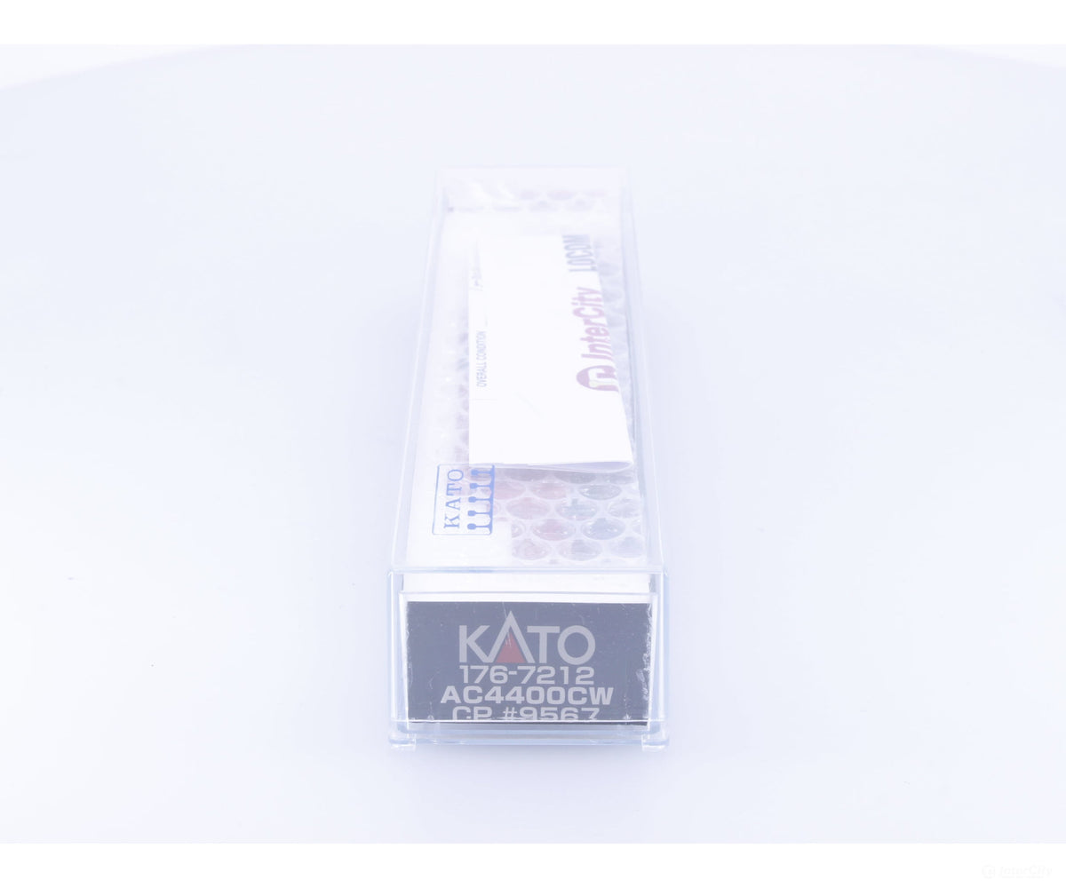 Kato 176-7212 N AC4400CW Diesel Locomotive Canadian Pacific (CP) 9567 Analog DC - Locomotives