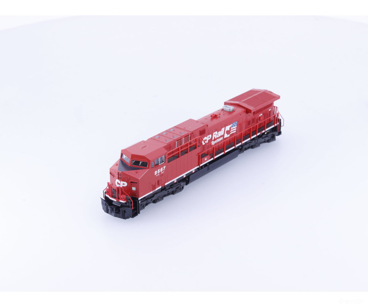 Kato 176-7212 N AC4400CW Diesel Locomotive Canadian Pacific (CP) 9567 Analog DC - Locomotives